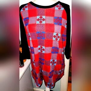 LULAROE Baseball Type Top